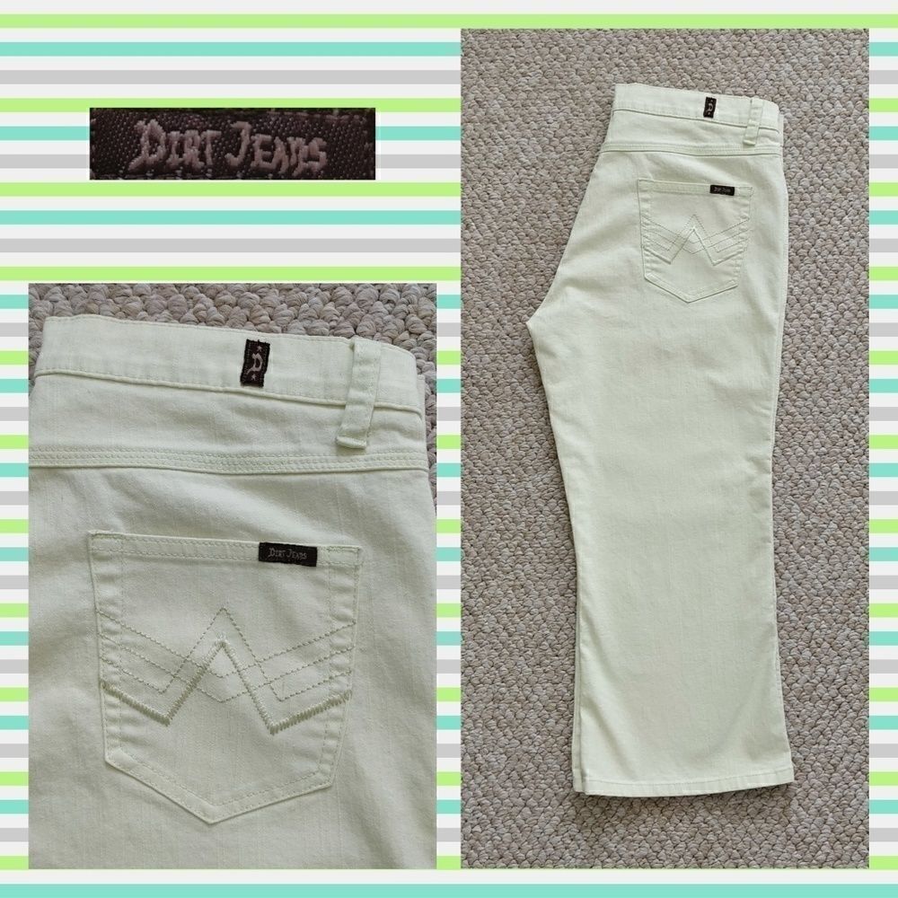 Dirt Jeans denim cropped jeans sz 13